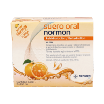 Normon suero oral naranja...